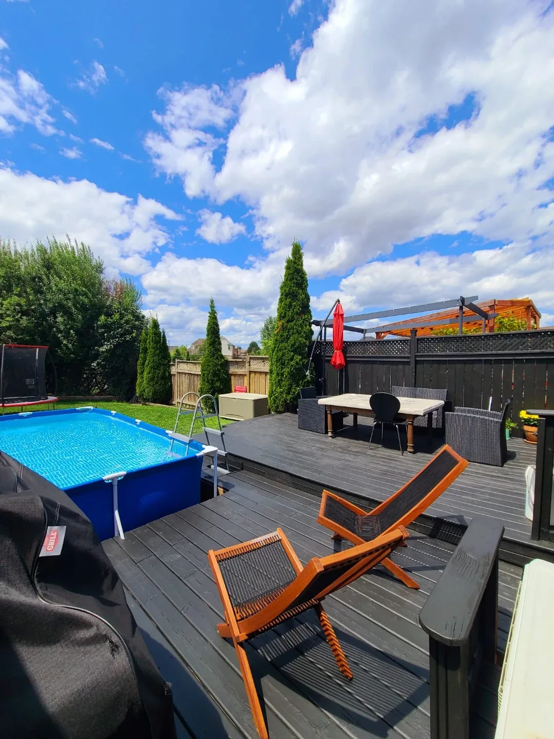 Intex 14.7ft Rectangular Frame Pool with Ladder image indicator(2)