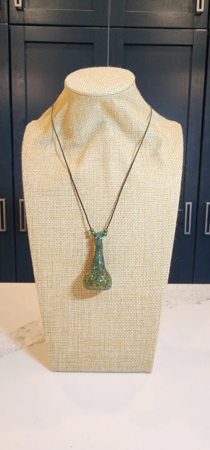 Glass Pendant Necklace