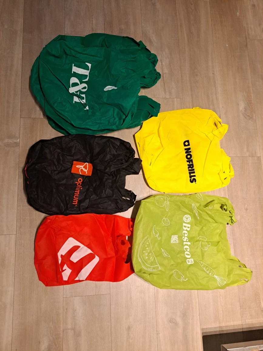 reusable grocery bags