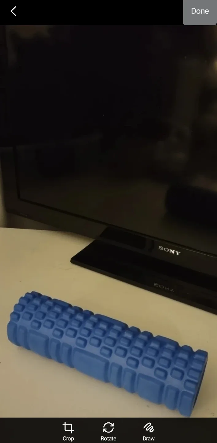 (NEW) Blue Foam Roller #Cleanout