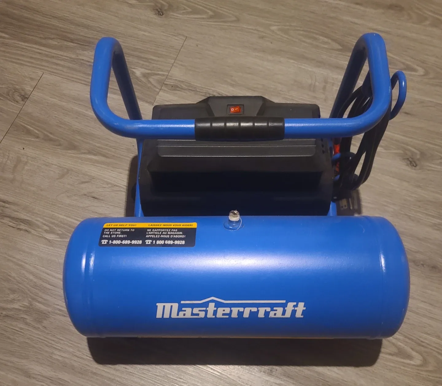 Mastercraft Portable Air Compressor - 1/3 HP