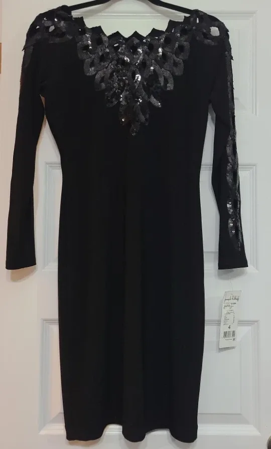 Joseph Ribkoff Black Dress - Sz. 4