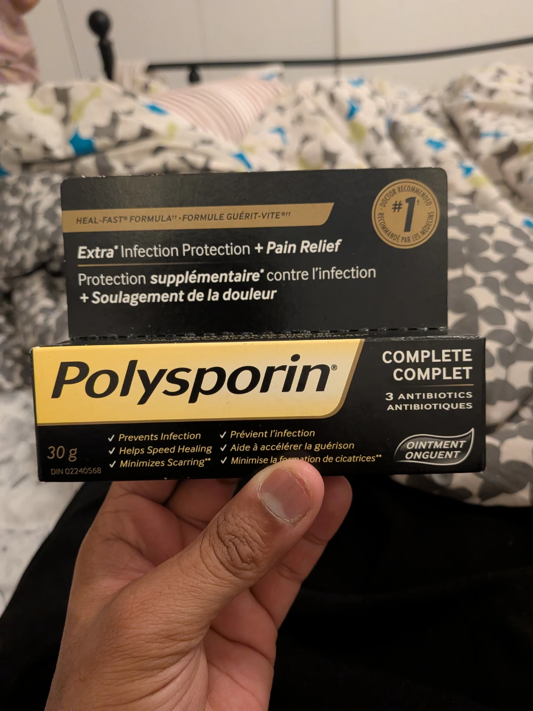 Polysporin Complete Antibiotic Ointment