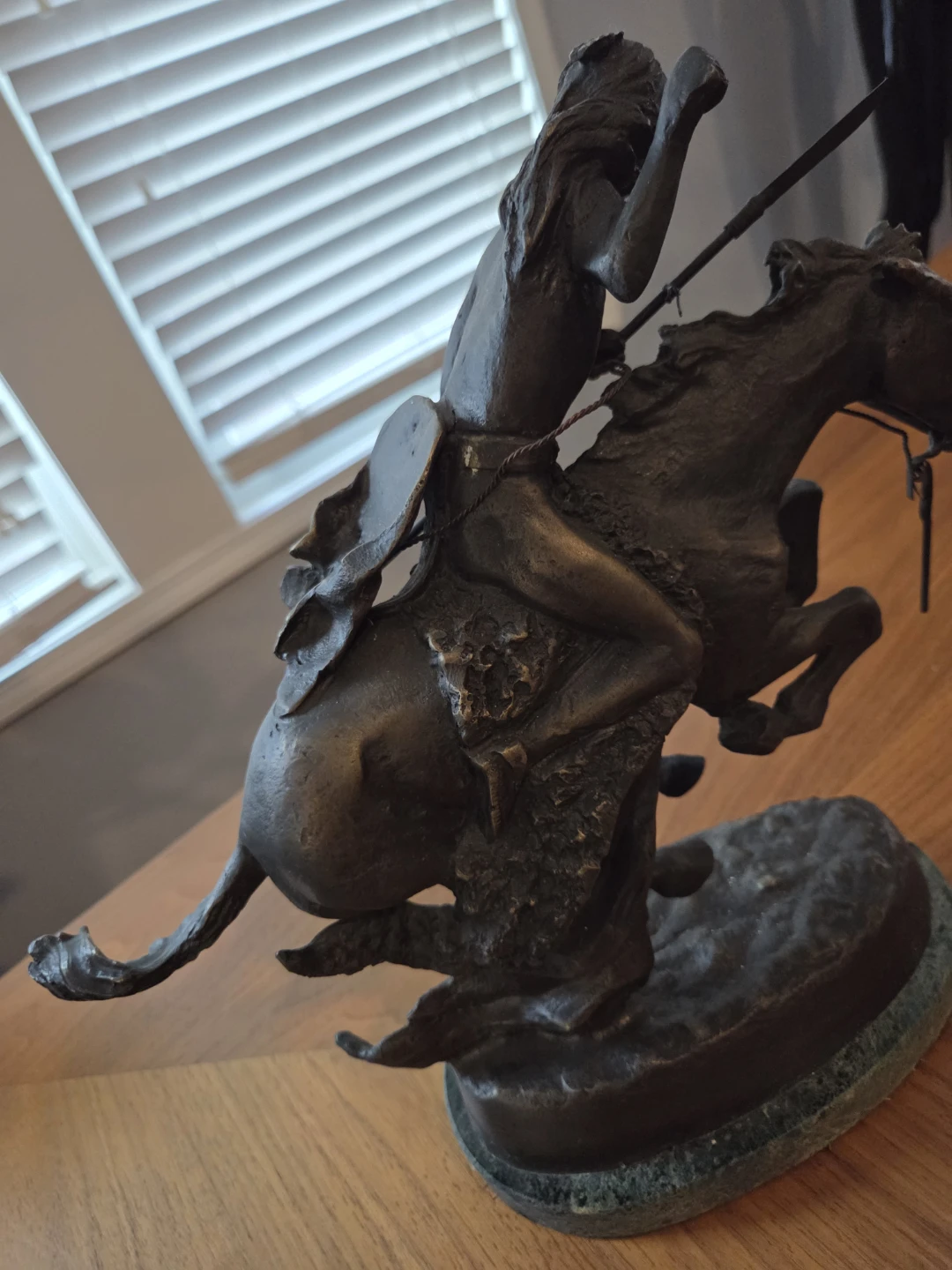 Frederic Remington Cheyenne Bronze Sculpture - photo 3