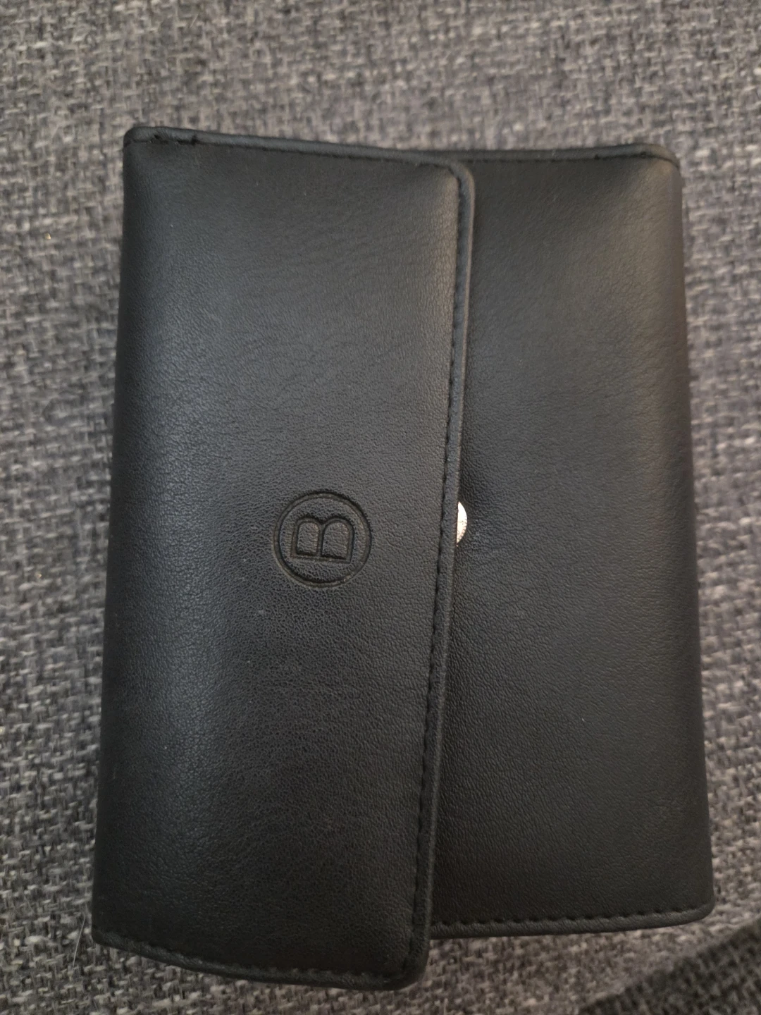 #cleanout   Braun Büffel Black Leather Wallet