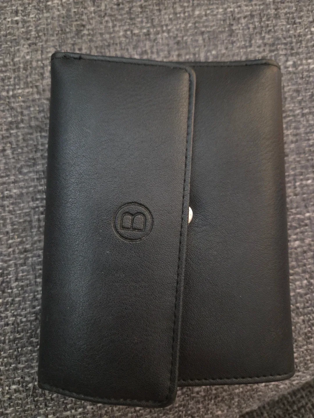 #cleanout   Braun Büffel Black Leather Wallet