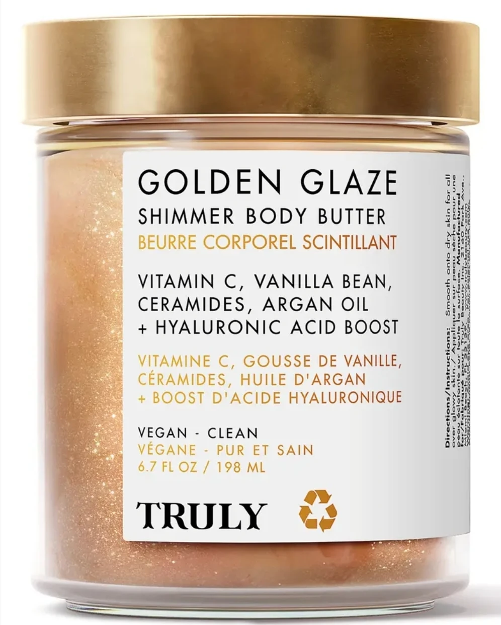 Truly Golden Glaze Shimmer Body Butter - 6.7 fl oz