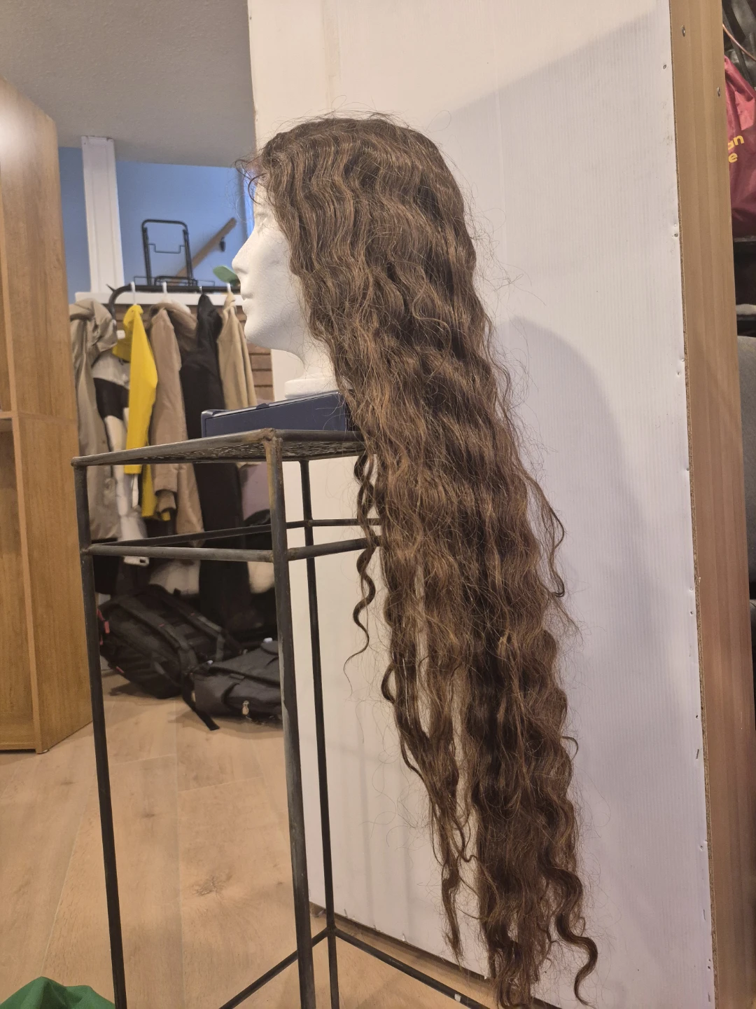 Long Brown Curly Wig - photo 3