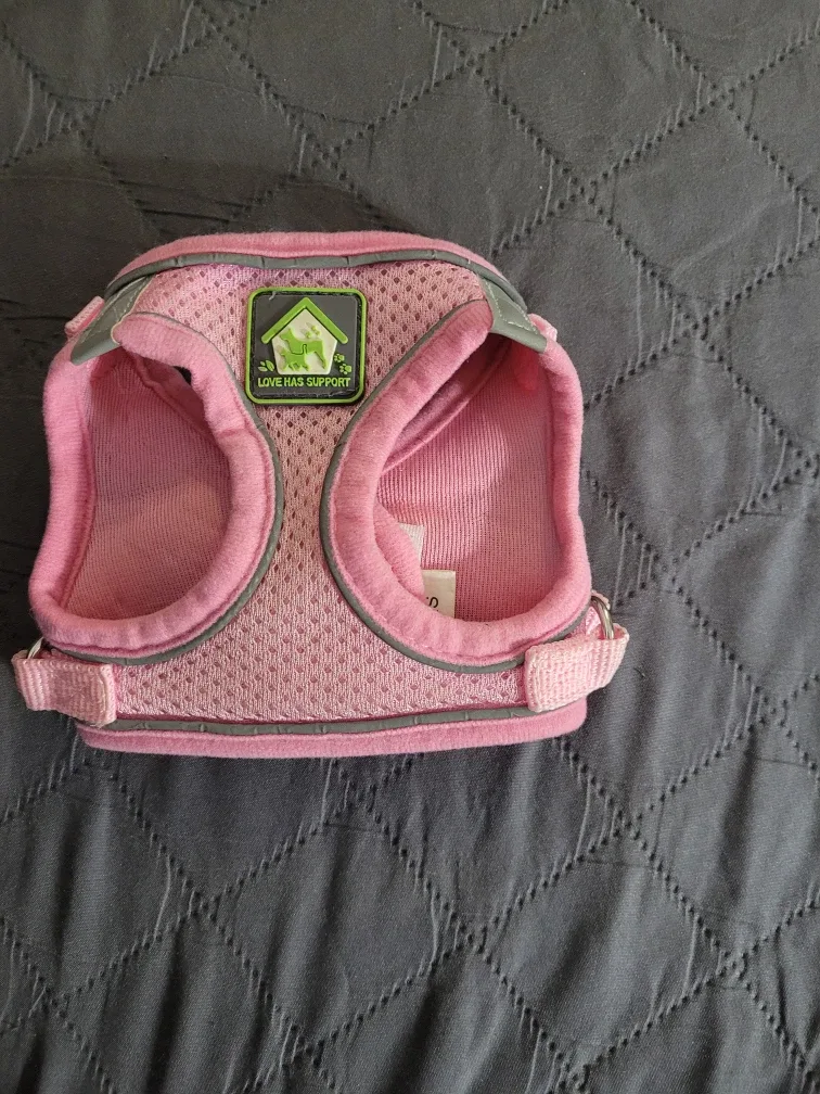 Pink Dog Harness - Size Small