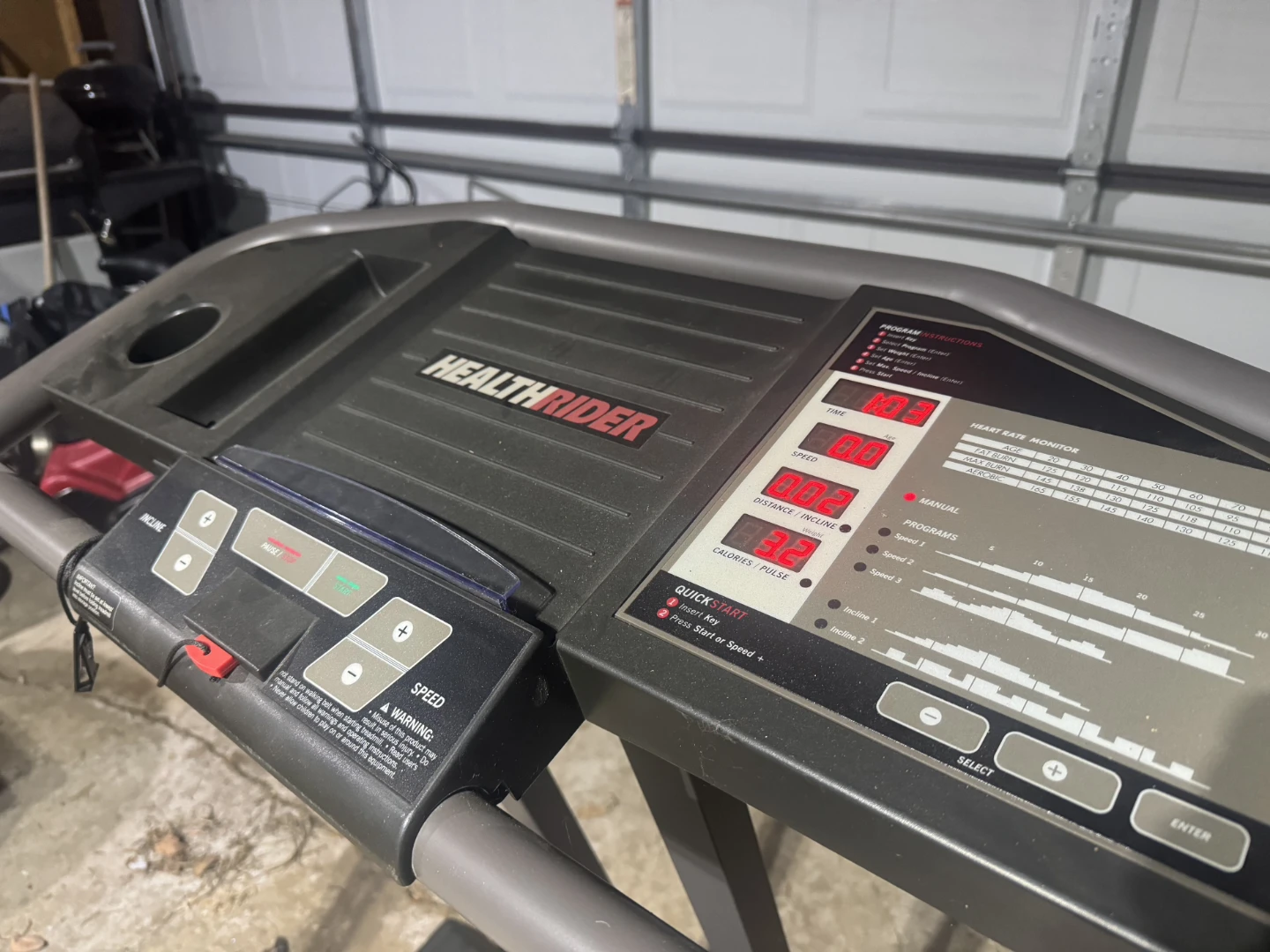 FREE HealthRider S200 Treadmill FREE - photo 2