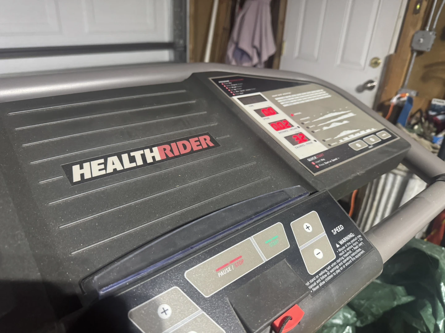 FREE HealthRider S200 Treadmill FREE - photo 3