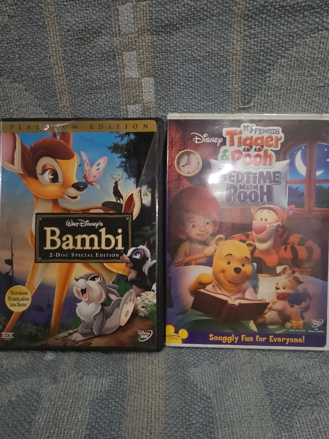 2 kid's dvds