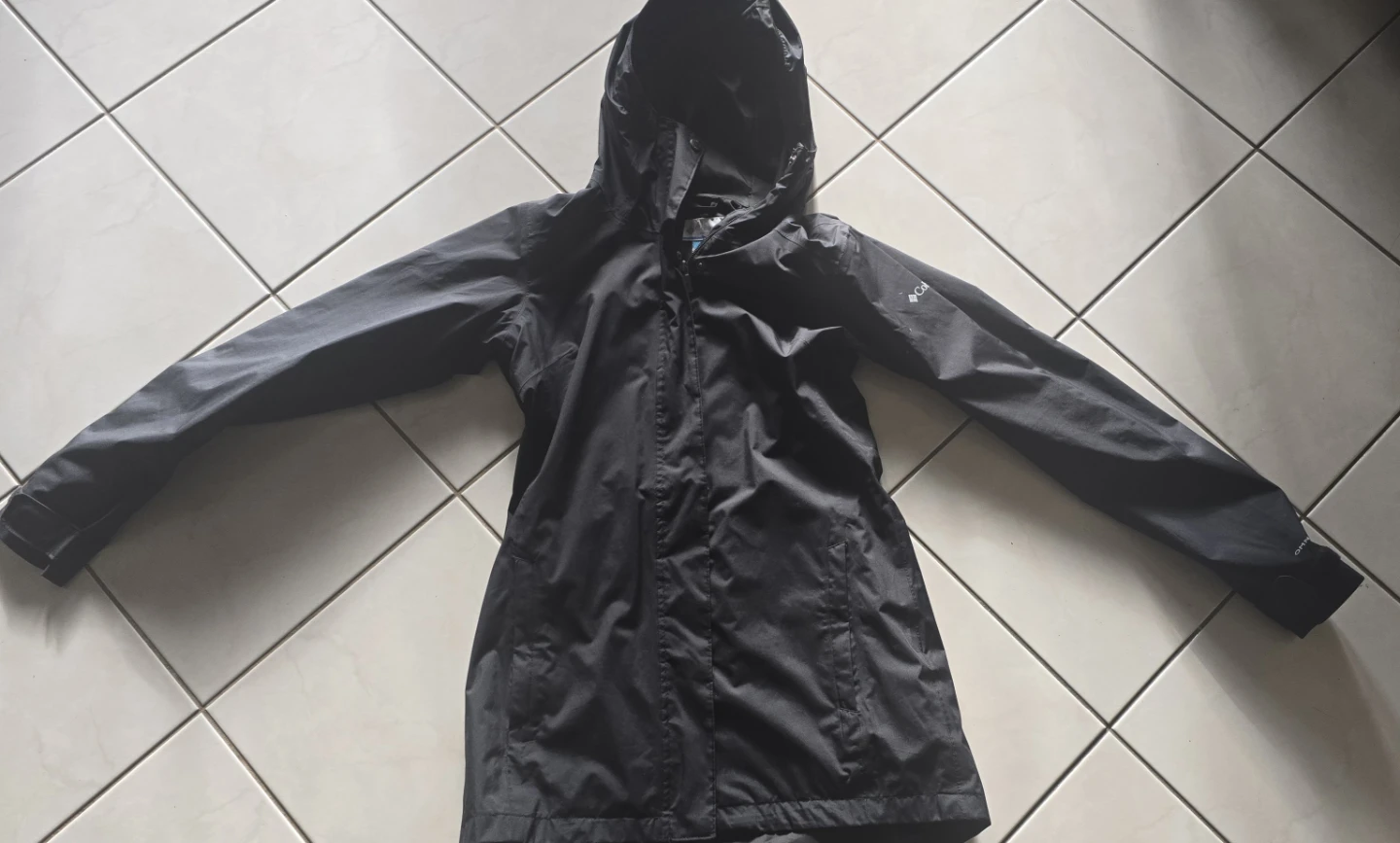Columbia Black Rain Jacket