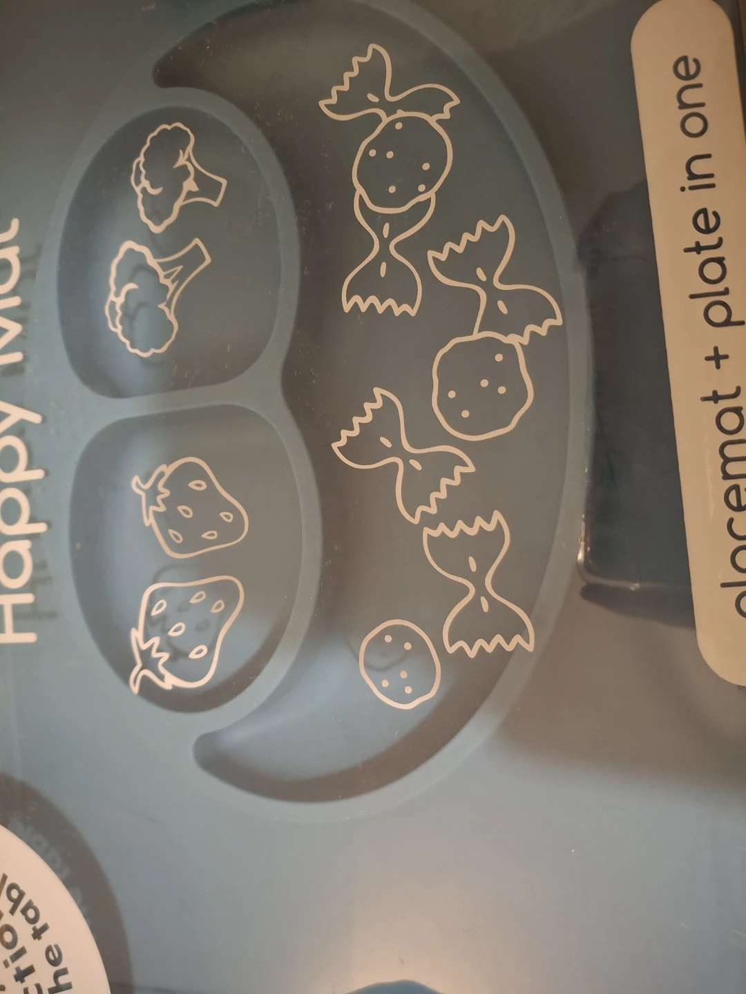 ezpz The Happy Mat - placemat + plate