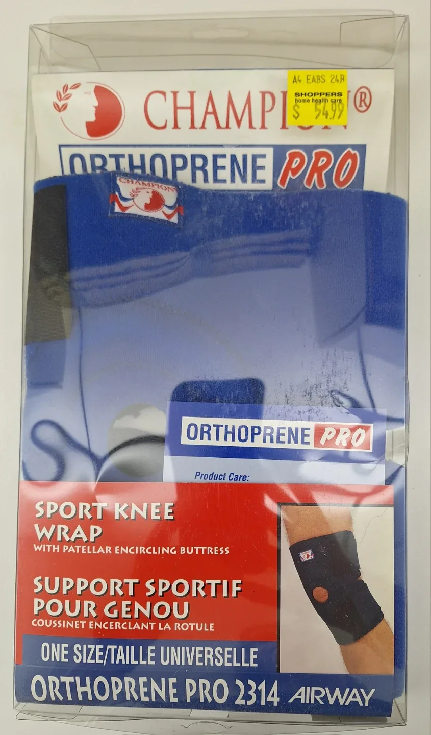 Orthoprene Pro Sport Knee Wrap - One Size