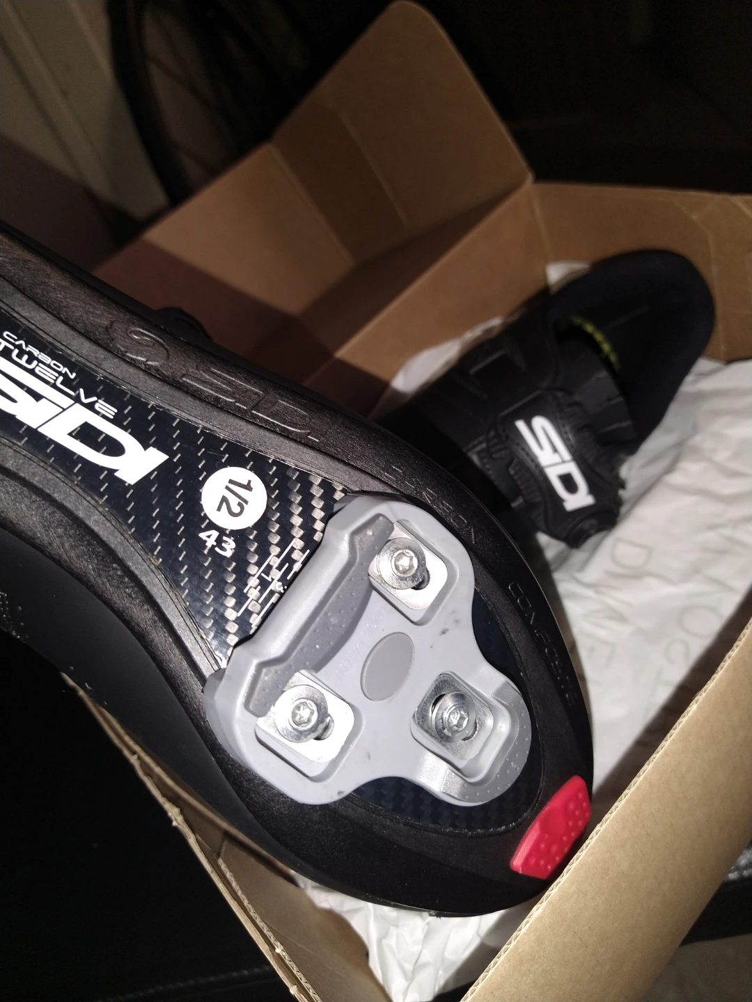 Sidi Ergo 5 Matte Black Cycling Shoes - Size 9.2 - photo 4