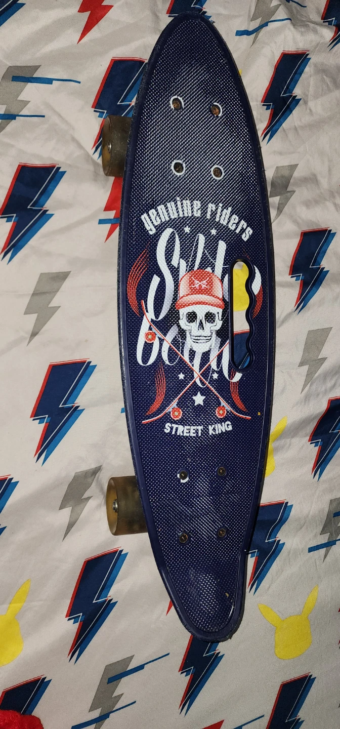 Street King Skateboard - Blue