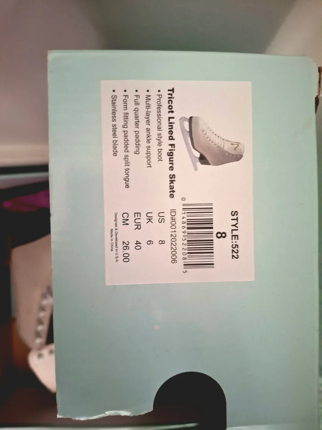 Professional Women’s Lake Placid Ice Skates – Size 8 ⛸️ image indicator(2)