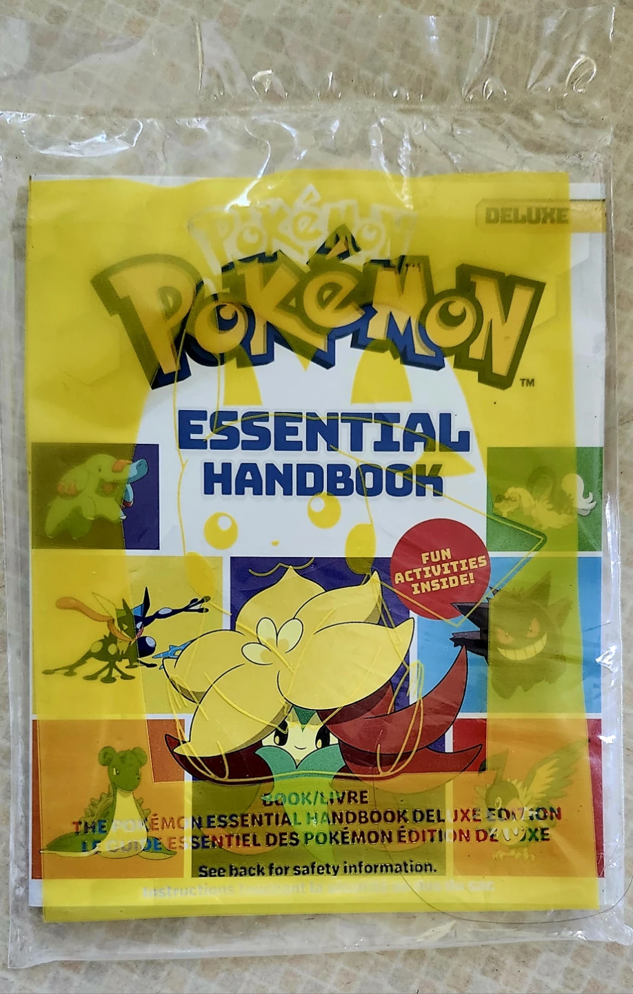 McDonald's 2022 Pokémon Essential Handbook Deluxe Edition