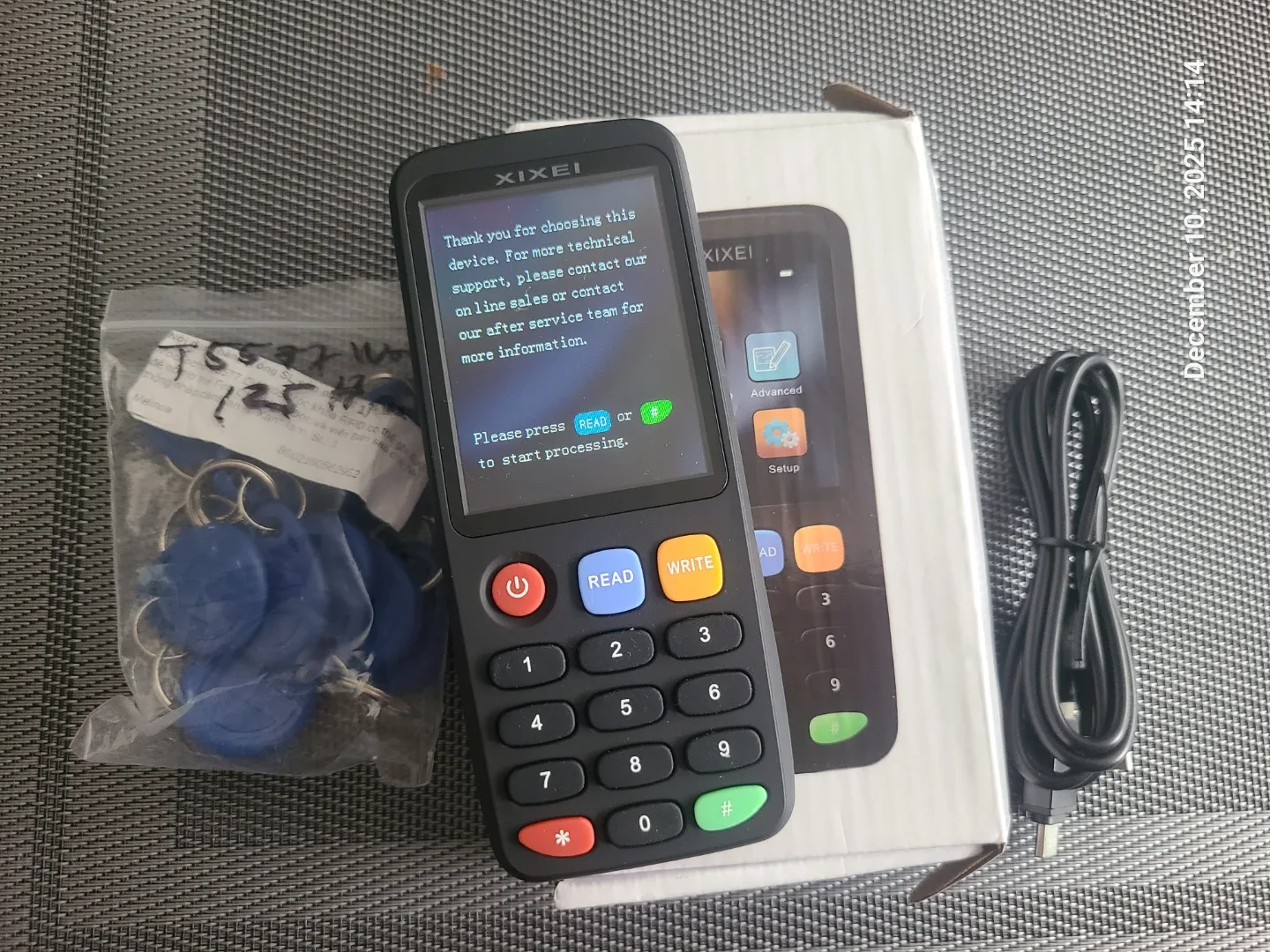 Fob copier + 10 Fobs (T5577 EM4305)