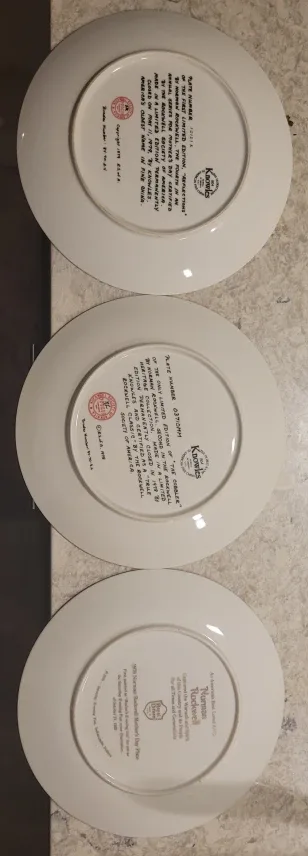 Norman Rockwell Collector Plates