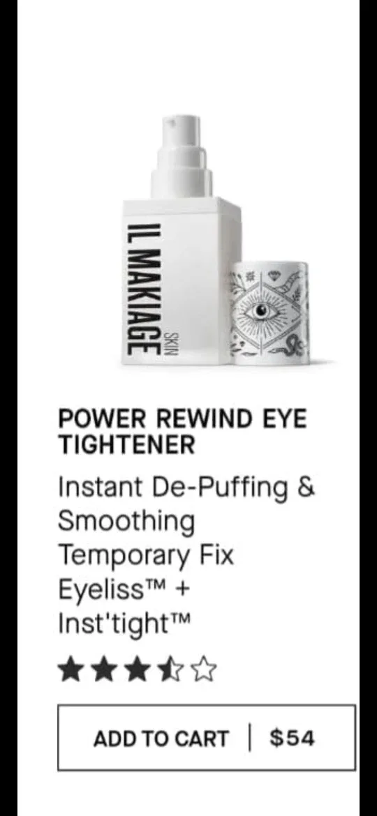 IL MAKIAGE Power Rewind Eye Tightener