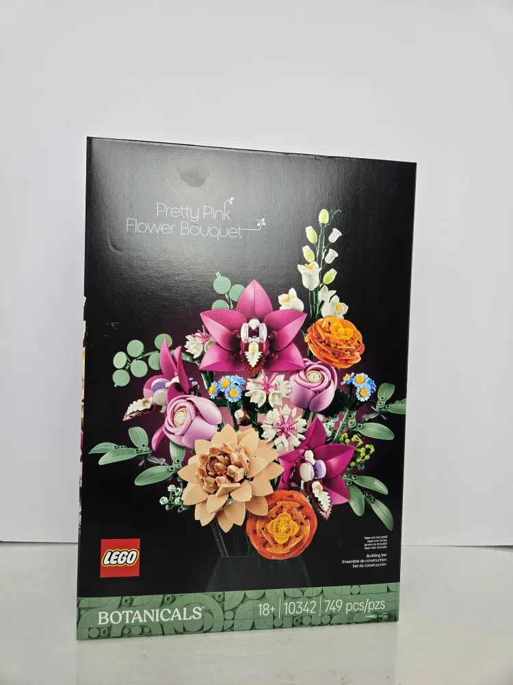 Brand new sealed lego botanicals pretty pink flower bouquet