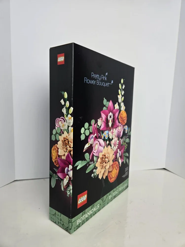 Brand new sealed lego botanicals pretty pink flower bouquet image indicator(2)