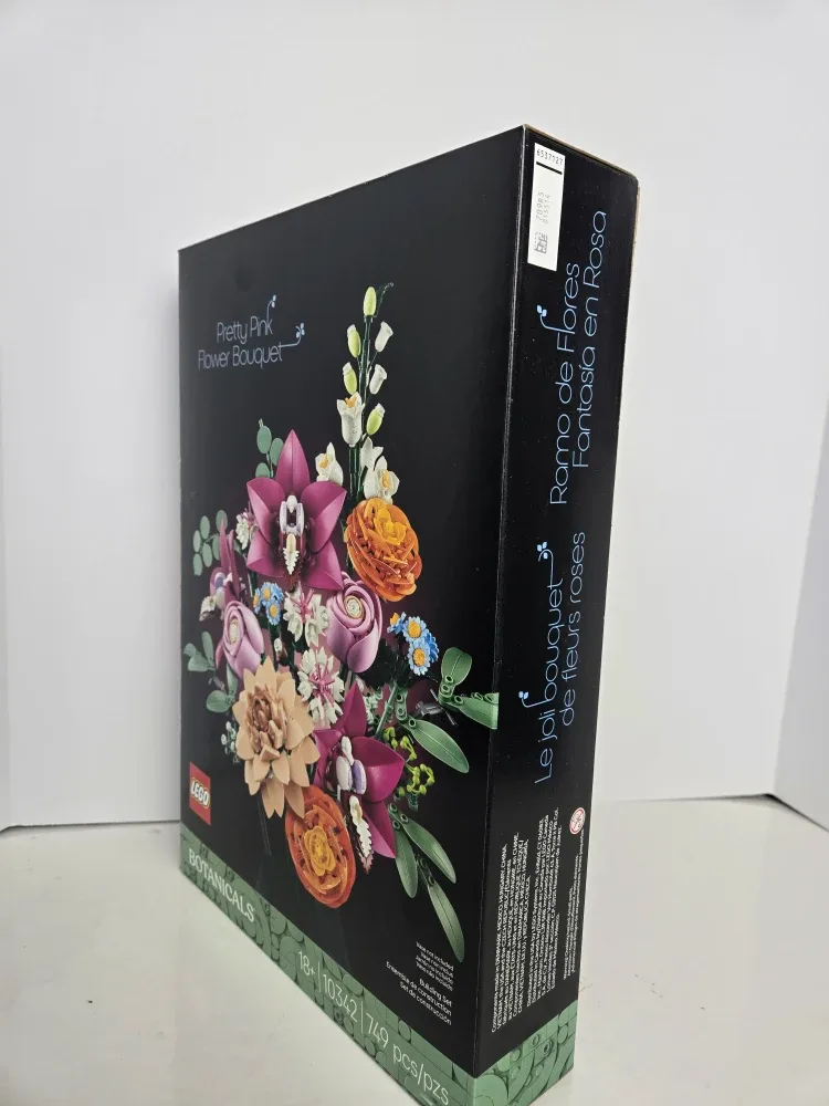 Brand new sealed lego botanicals pretty pink flower bouquet image indicator(3)