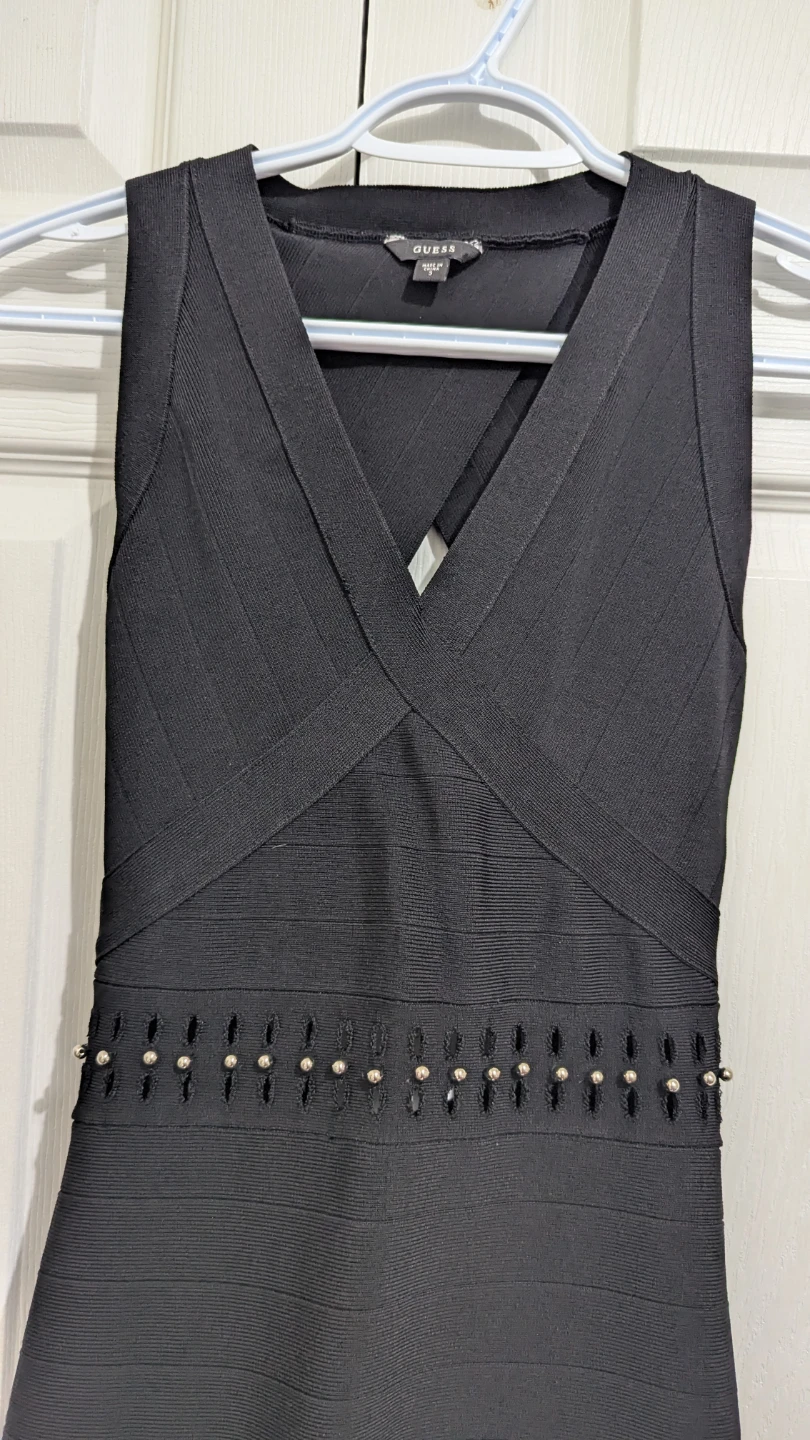 Guess Black Bandage Dress - Size Small - photo 2