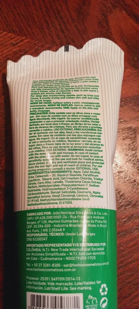 NEW !!Sebo de Carneiro Moisturizing Cream 200ml image indicator(4)