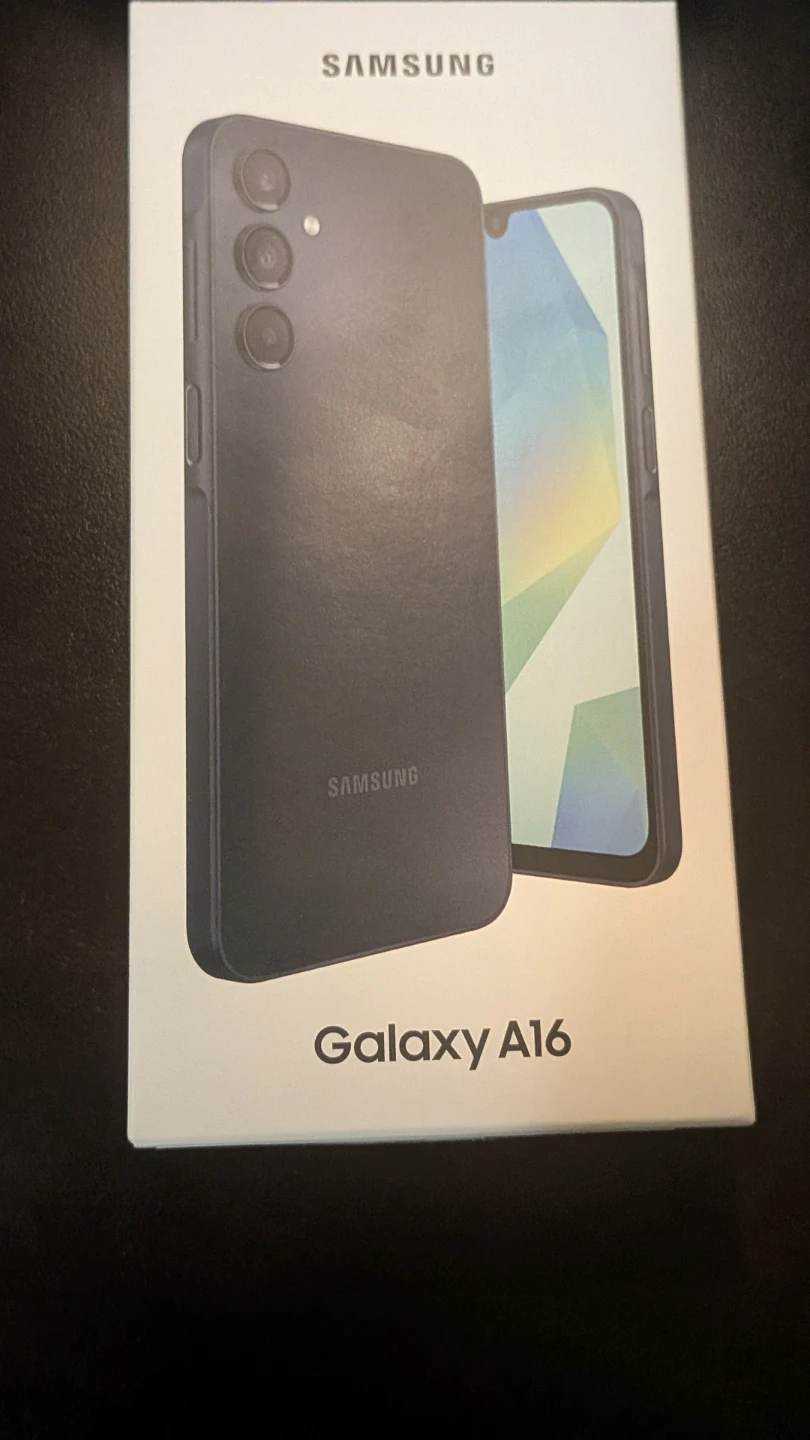 New Samsung Galaxy A16 Black 128GB