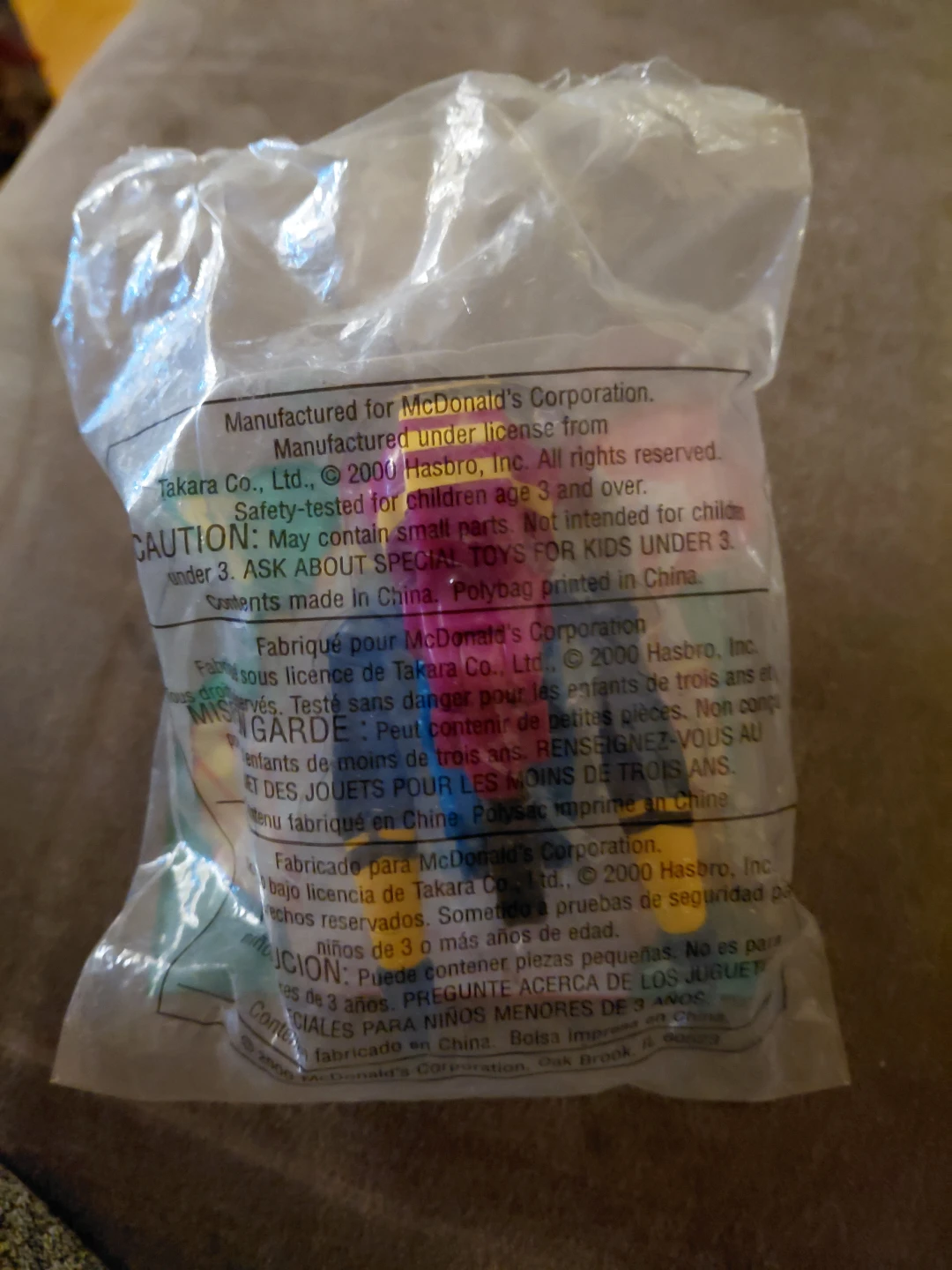 McDonald's Changeables Motorroc Figure, New