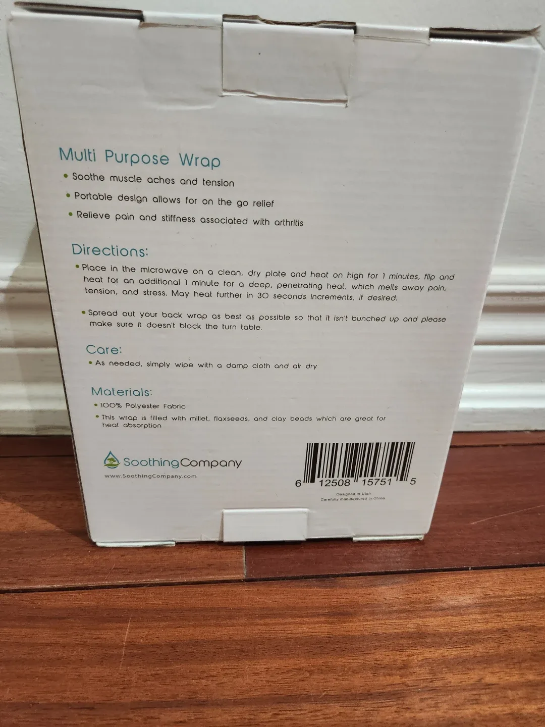 Soothing Company Multi Purpose Wrap - NEW image indicator(2)