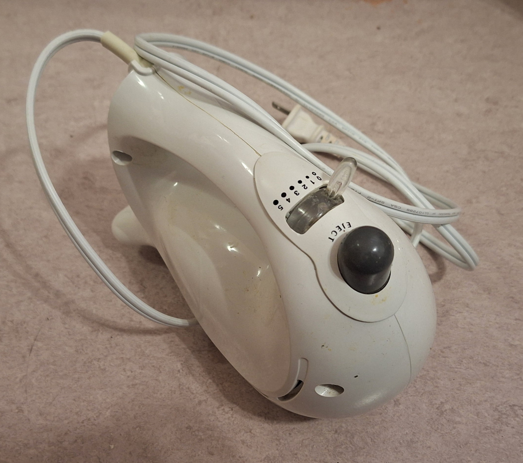 White Hand Mixer