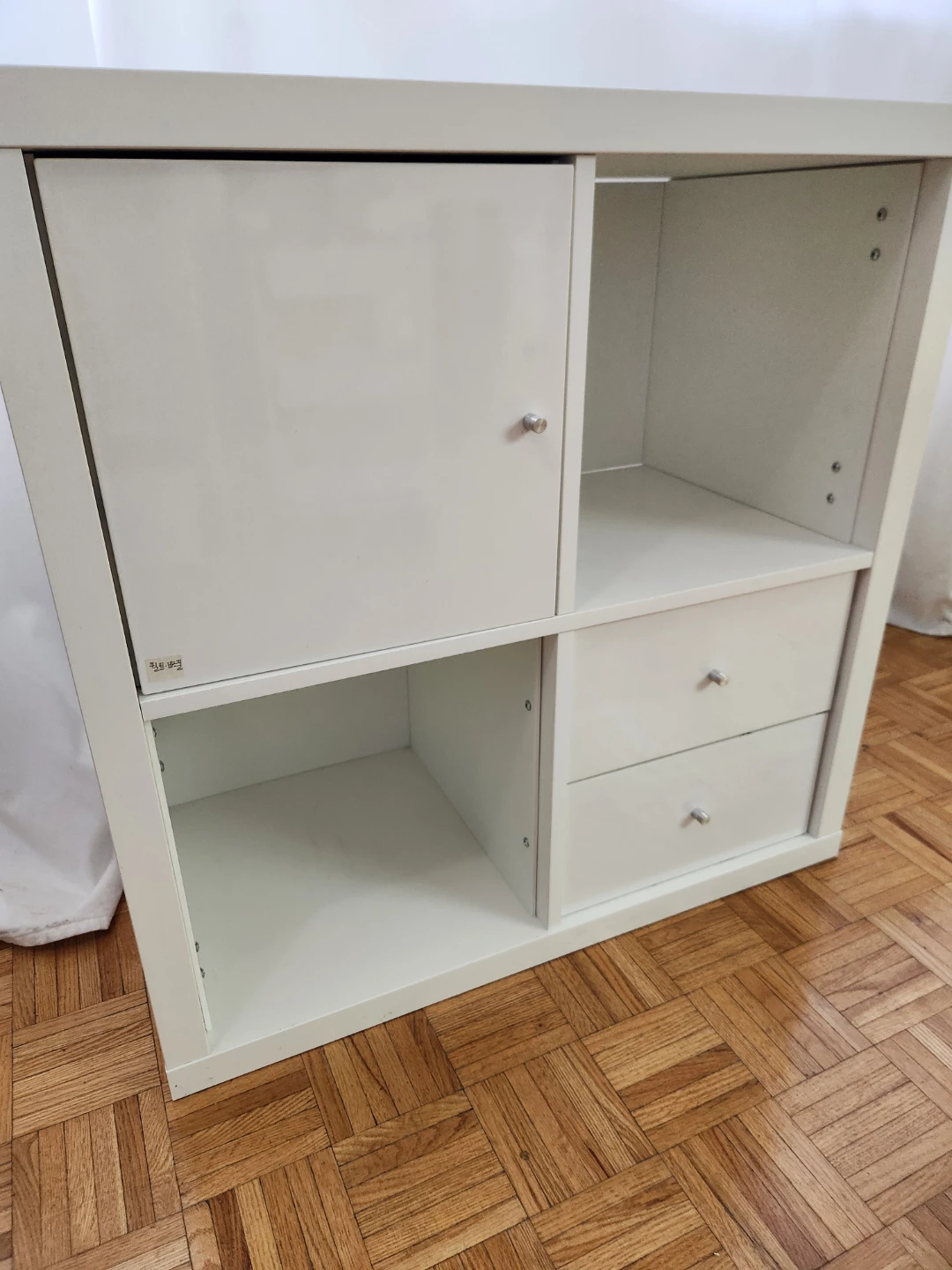 IKEA Kallax White Shelf Unit - photo 2