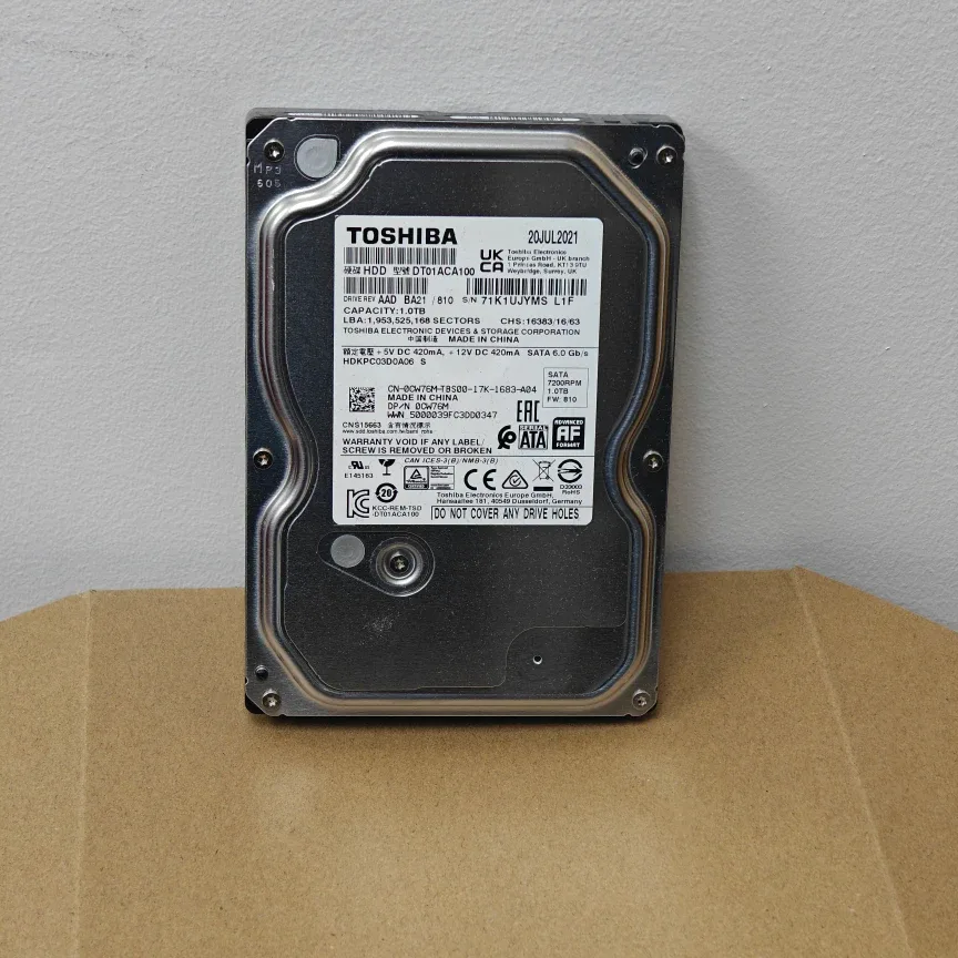 Toshiba 1TB HDD