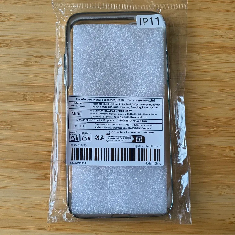 iPhone 11 Clear Phone Hard Shell Case #Cleanout image indicator(4)