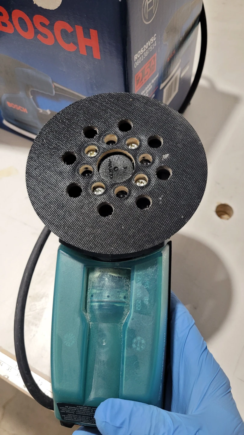 Bosch ROS20VSC 5-in. Random Orbit Sander Kit - photo 2