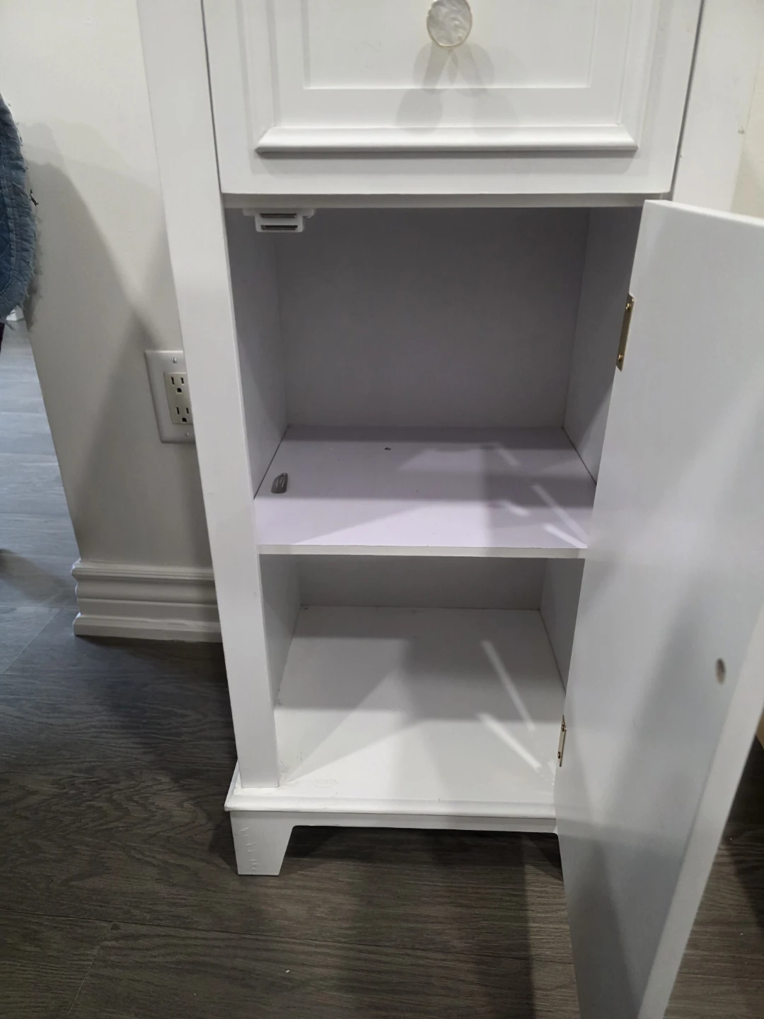 White side board  with Marble Top
