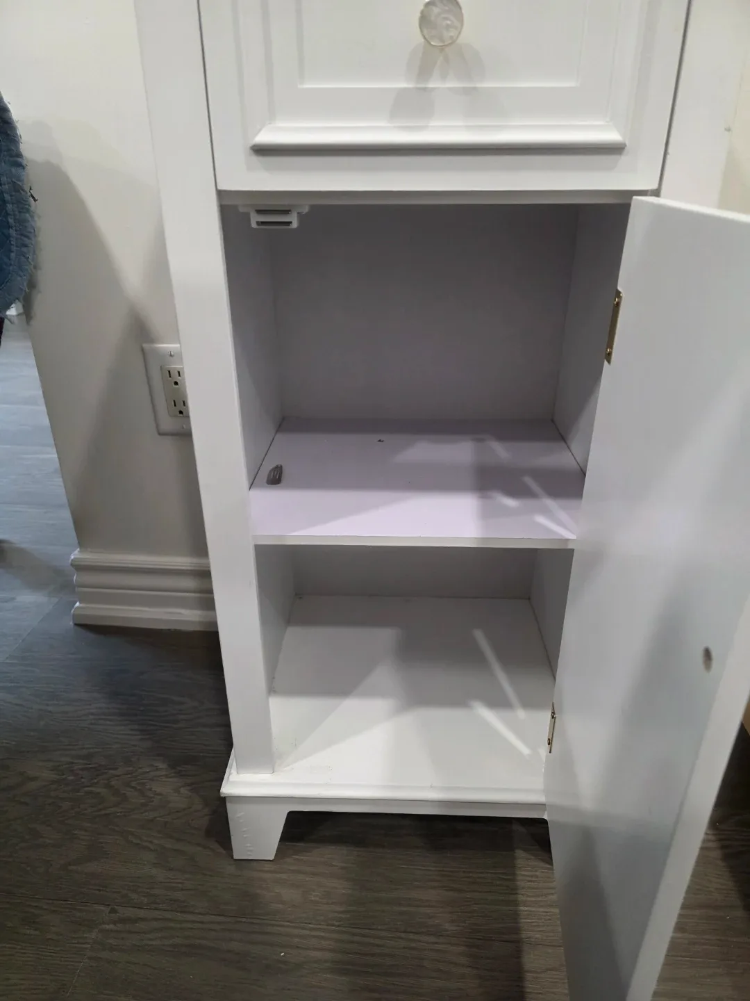 White side board  with Marble Top