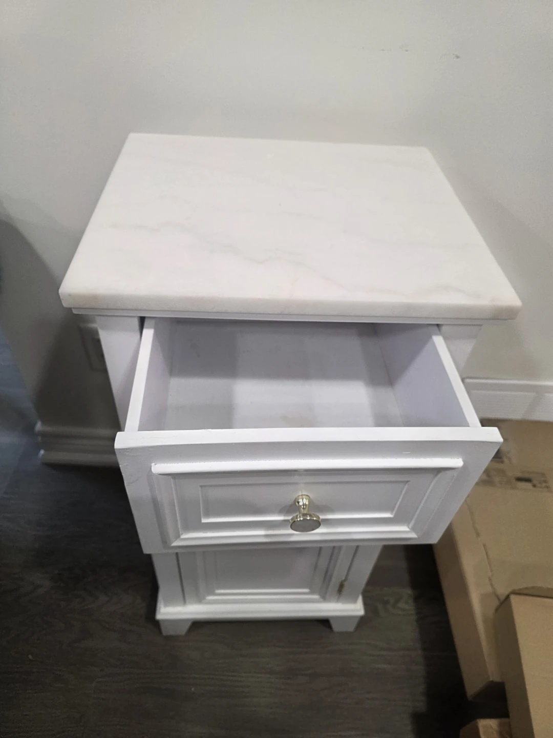 White side board  with Marble Top - photo 2