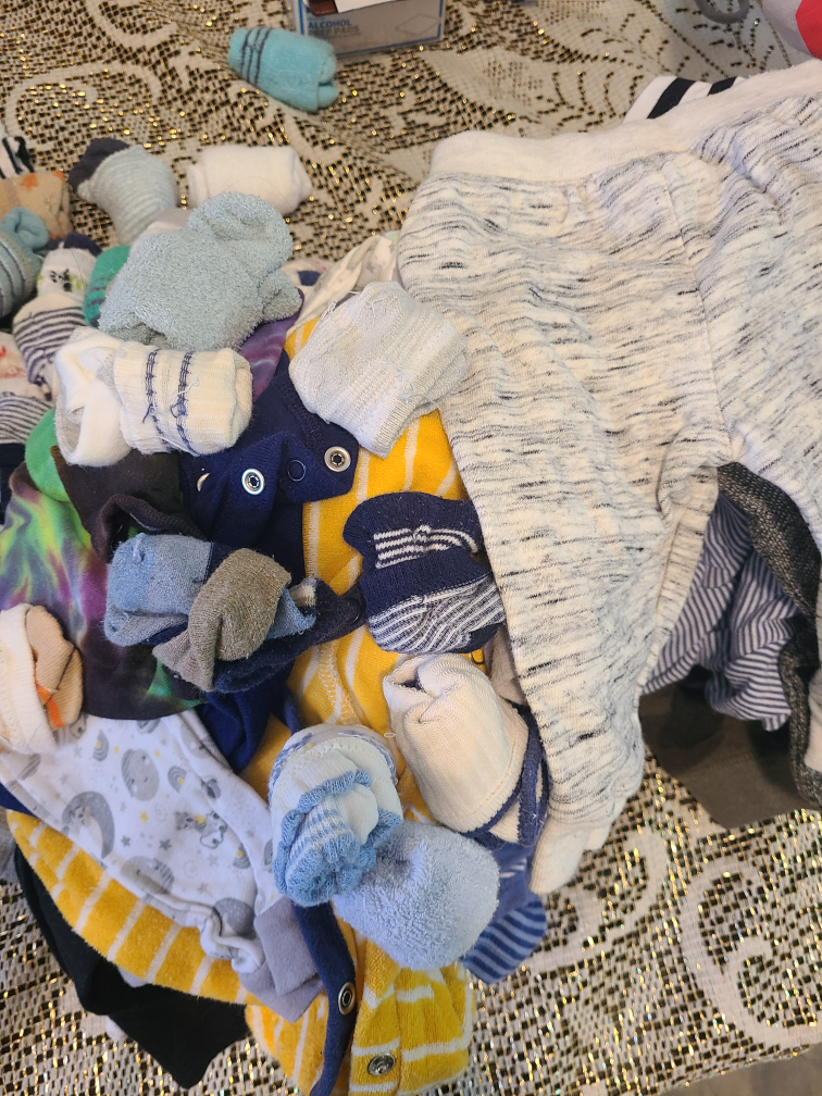 newborn Boy Clothes Bundle - NB - 6mo - photo 2