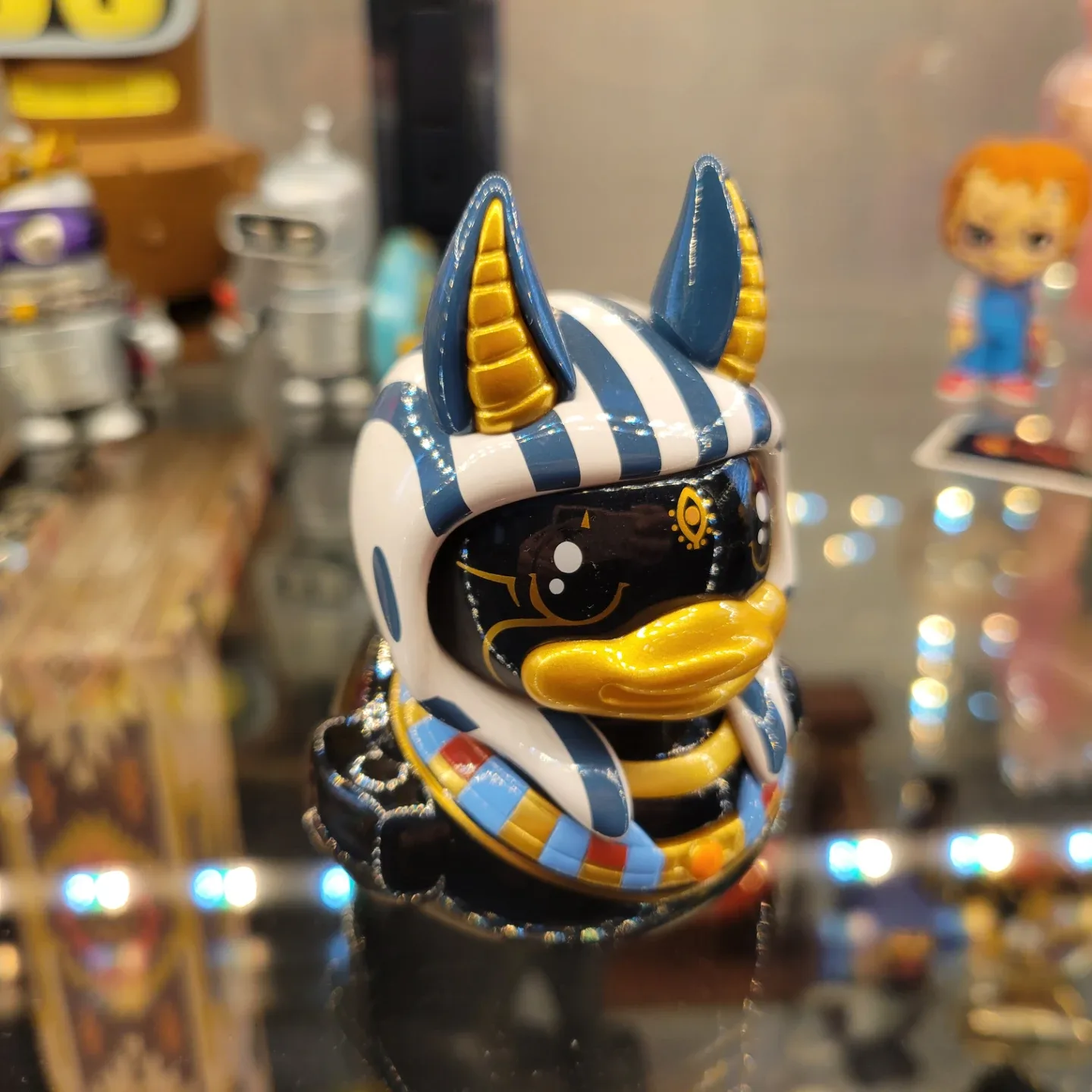 Anubis B.Duck x British Museum, Egyptian God Duck Figurine