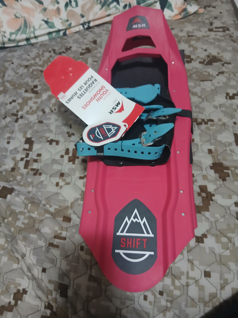 MSR Shift Youth Snowshoes - Electro Pop Pink