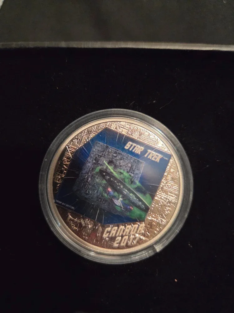 2017 Royal Canadian Mint $20 Fine Silver Star Trek Coin