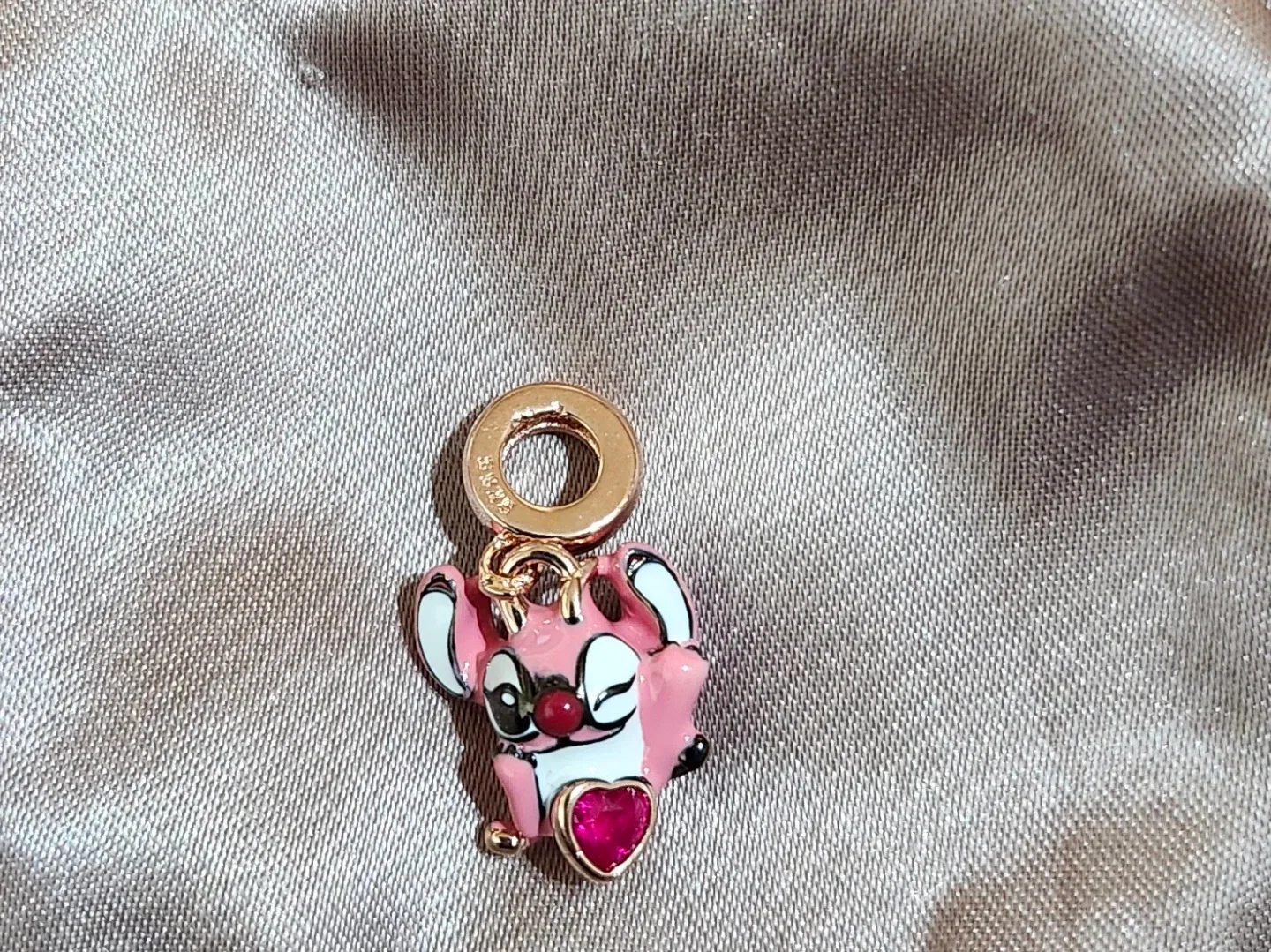 Disney Parks Stitch Charm - Pink