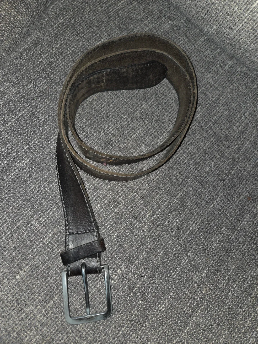 #Cleanout Leather Belt