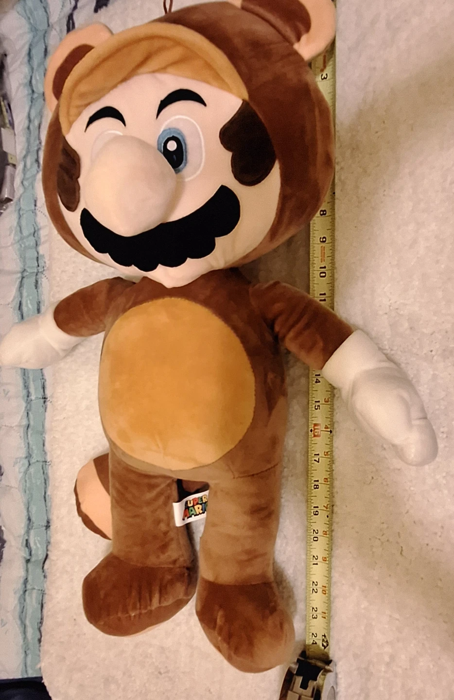 Build-A-Bear Mario Raccoon Plush 24 inch - photo 5