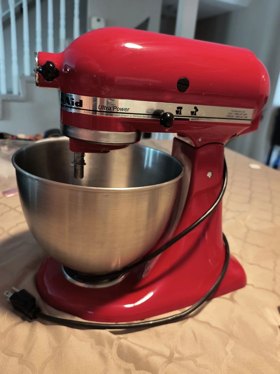 KitchenAid Ultra Power Stand Mixer - Red - photo 2